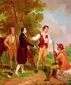 The Capture Of Major Andre Thomas Sully Paint By Numbers