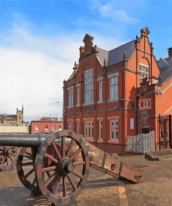 The Derry Walls Northern Ireland Paint By Numbers