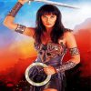 Xena Warrior Paint By Numbers