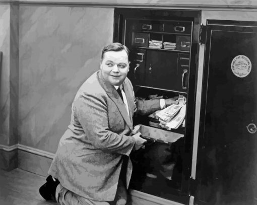 Aesthetic Roscoe Arbuckle Actor Paint By Numbers