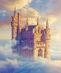 Aesthetic Mythical Castle Paint By Numbers