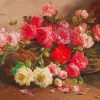 Basket Of Roses Art Paint By Numbers