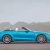 Blue Mercedes Sl Paint By Numbers