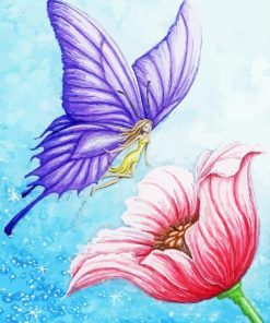 Butterfly Fairy Art Paint By Numbers