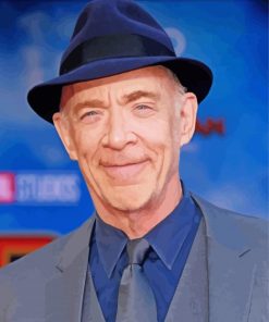 Classy Jk Simmons Paint By Numbers