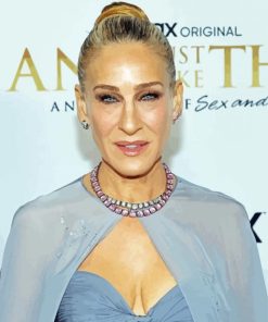 Classy Sarah Jessica Parker Paint By Numbers