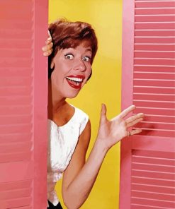 Cool Carol Burnett Paint By Numbers