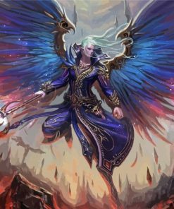 Fantasy Male Angel Paint By Numbers