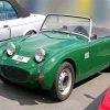 Green Austin Healey Sprite Paint By Numbers