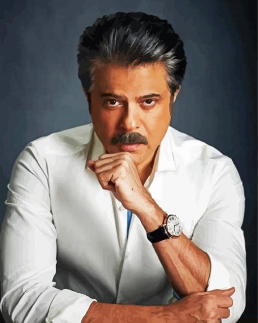 Handsome Anil Kapoor Paint By Numbers