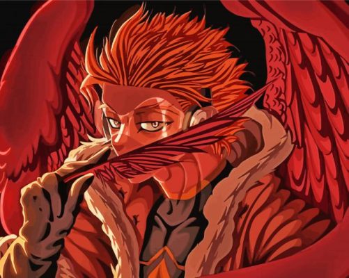 Hawks My Hero Academia Art Paint By Numbers