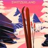 Interlaken Switzerland Poster Paint By Numbers