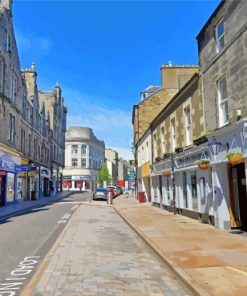 Kirkcaldy Streets Paint By Numbers