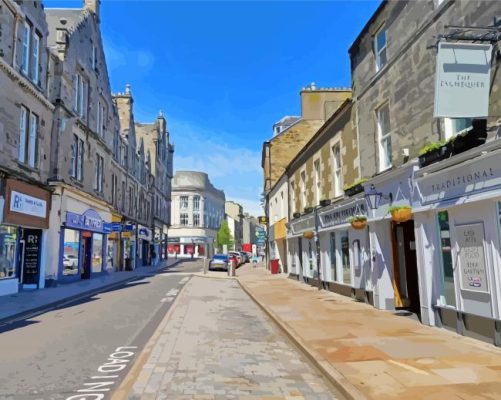 Kirkcaldy Streets Paint By Numbers