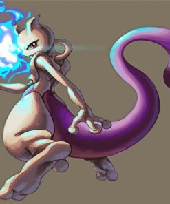 Mewtwo Art Paint By Numbers