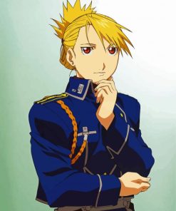 Riza Hawkeye Fullmetal Alchemist Character Paint By Numbers