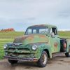 Rusty Classic Chevy Truck Paint By Numbers