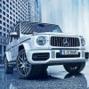 White G Wagon Paint By Numbers