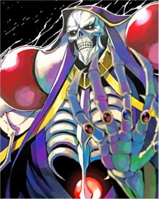 Ainz Ooal Gown Momongo Paint By Numbers