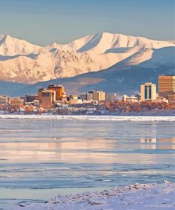 Anchorage Alaska Paint By Numbers