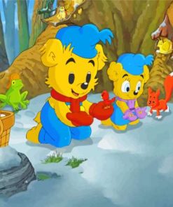 Bamse Paint By Numbers