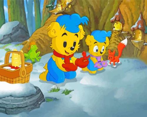 Bamse Paint By Numbers