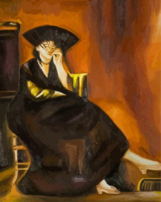Berthe Morisot With A Fan Paint By Numbers