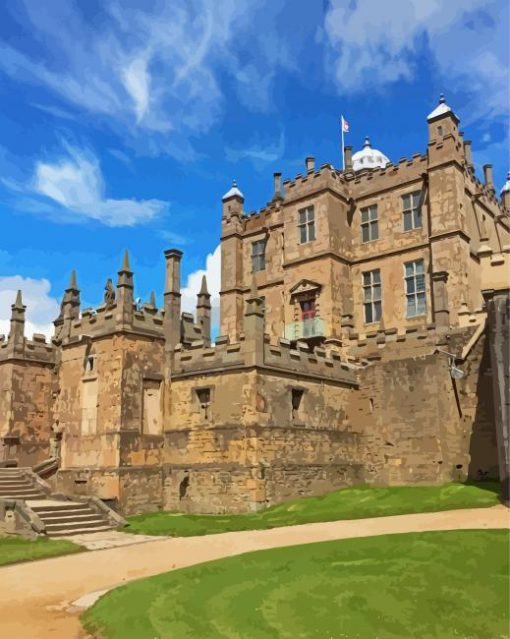 Bolsover England Castle Paint By Numbers