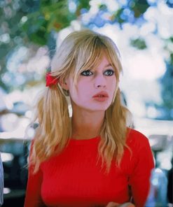 Brigitte Bardot Paint By Numbers