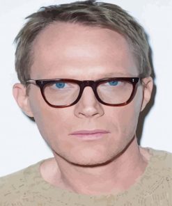 British Actor Paul Bettany Paint By Numbers