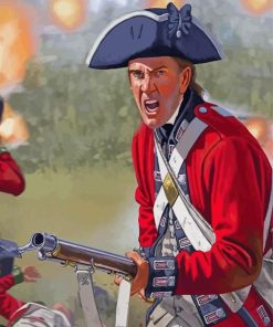 British Soldier Paint By Numbers