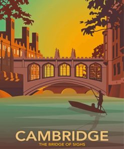 Cambridge Poster Paint By Numbers