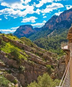 Caminito Del Rey Paint By Numbers