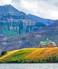 Canada Waterton National Park Paint By Numbers