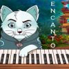 Cat And Piano Animation Paint By Numbers