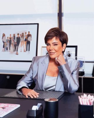 Classy Kris Jenner Paint By Numbers