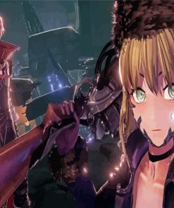 Code Vein Video Game Paint By Numbers