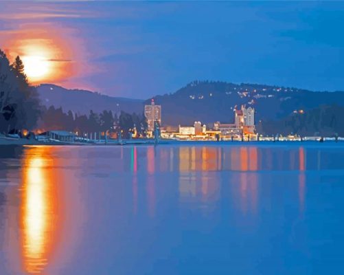 Coeur Dalene City View Paint By Numbers