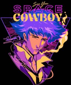 Cowboy Bebop Space Cowboy Poster Paint By Numbers