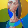 Cubist Face Paint By Numbers