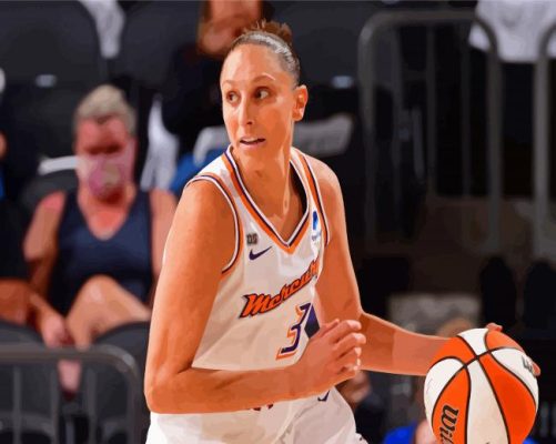 Diana Taurasi Basketballer Paint By Numbers