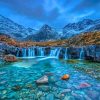 Fairy Pools In Winter Paint By Numbers