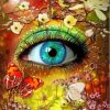 Flowers Eyes Paint By Numbers