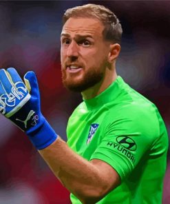 Goalkeeper Jan Oblak Paint By Numbers