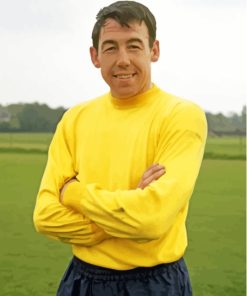 Gordon Banks Football Goalkeeper Paint By Numbers