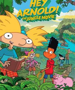 Hey Arnold Poster Paint By Numbers