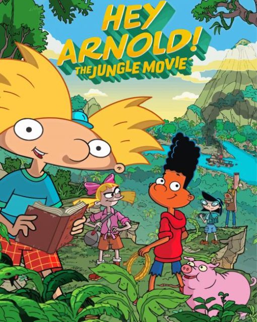 Hey Arnold Poster Paint By Numbers