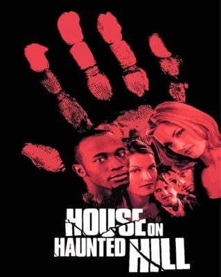 House On Haunted Hill Movie Poster Paint By Numbers