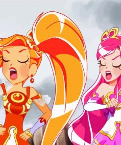 Iris And Auriana Lolirock Paint By Numbers