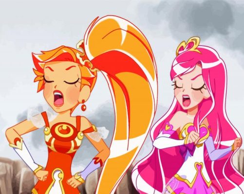 Iris And Auriana Lolirock Paint By Numbers